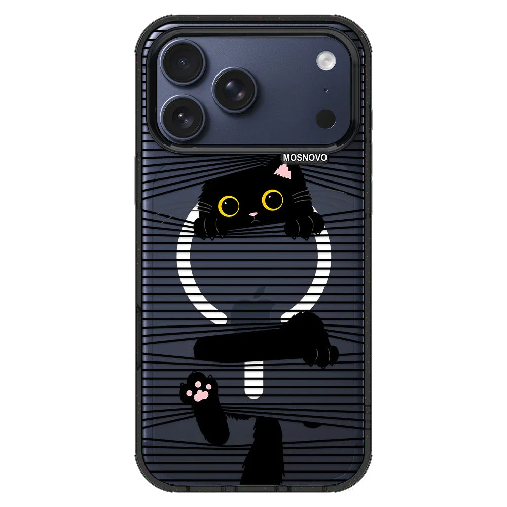Hidden Black Cat Phone Case - iPhone 17 Pro Max Case – MOSNOVO
