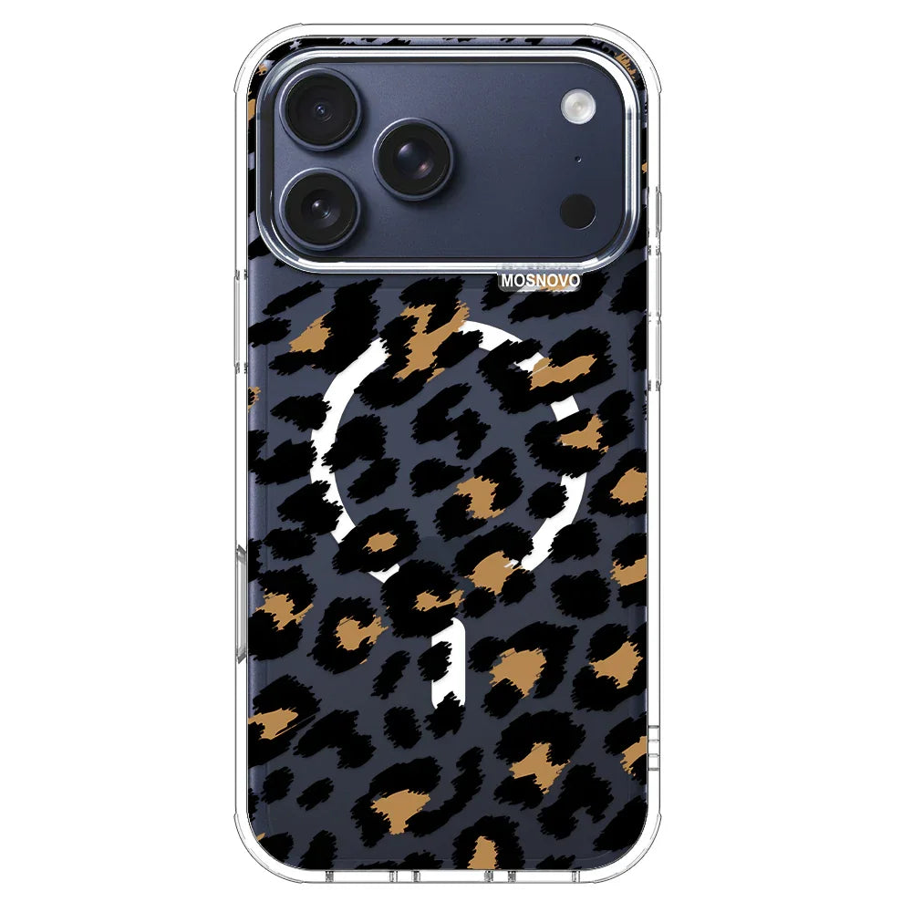 Leopard Print Phone Case - iPhone 17 Pro Max Case – MOSNOVO