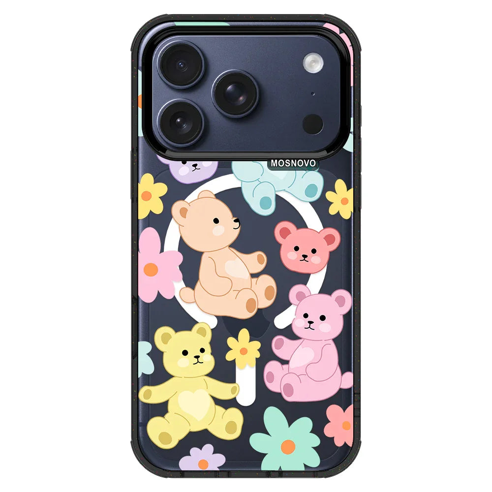 Cute Teddy Bear Phone Case - iPhone 17 Pro Case – MOSNOVO