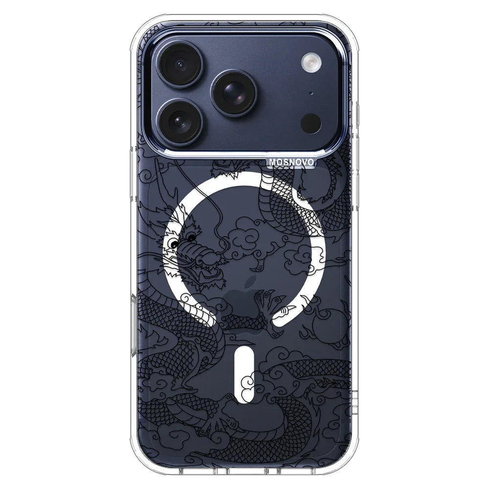 Black Dragon Phone Case - iPhone 17 Pro Case – MOSNOVO
