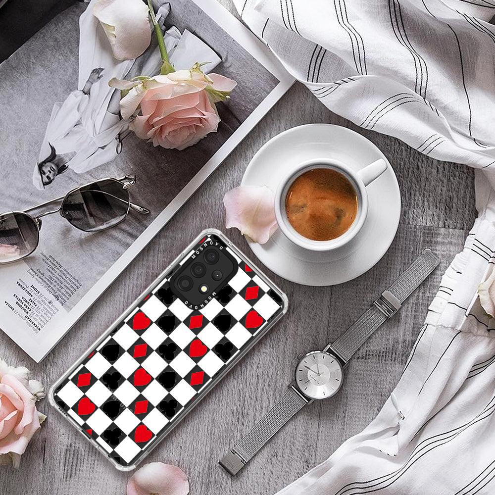 Checker Poker Phone Case - Samsung Galaxy A52 & A52 Case - MOSNOVO