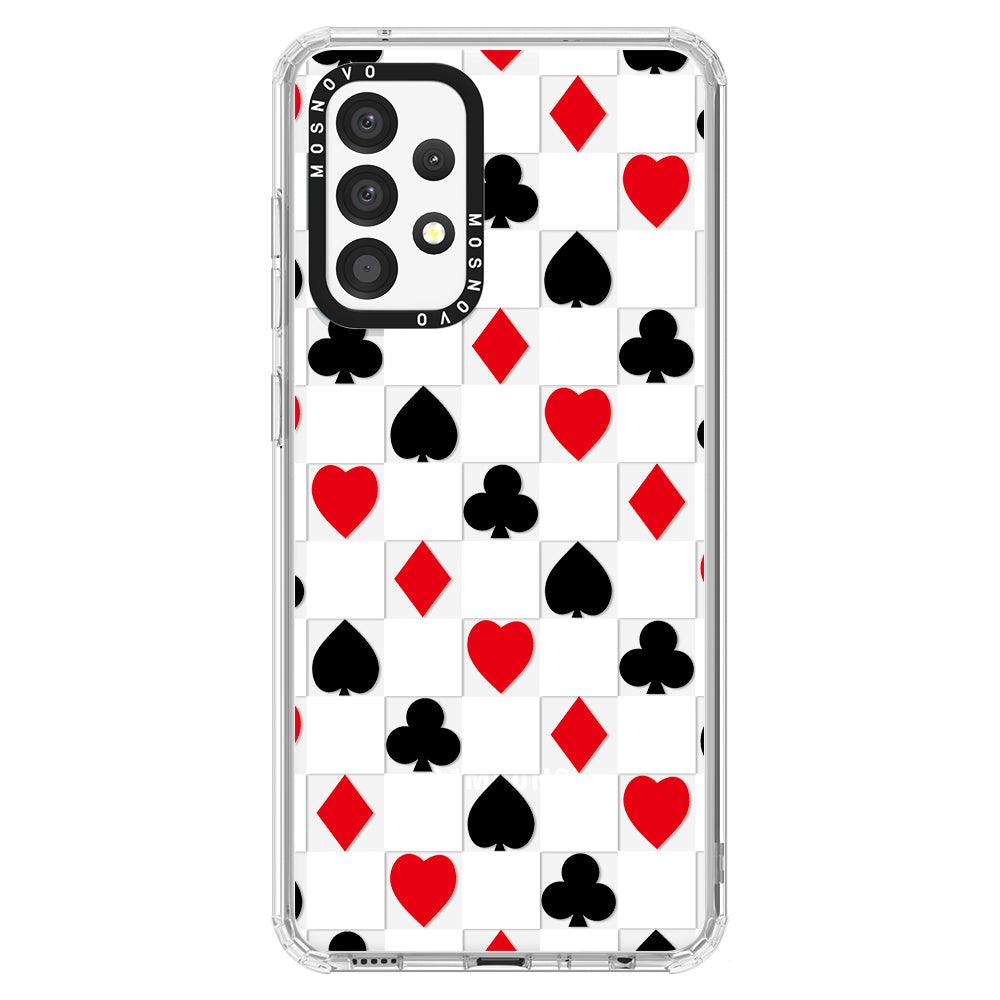 Checker Poker Phone Case - Samsung Galaxy A52 & A52 Case - MOSNOVO