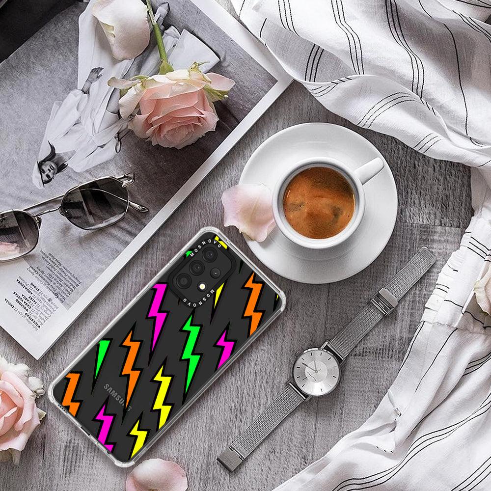 Colorful Lightning Phone Case - Samsung Galaxy A52 & A52 Case - MOSNOVO