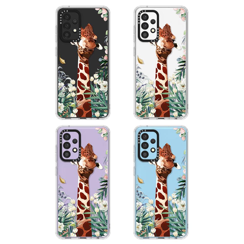 Giraffe Garden Phone Case - Samsung Galaxy A52 & A52 Case - MOSNOVO