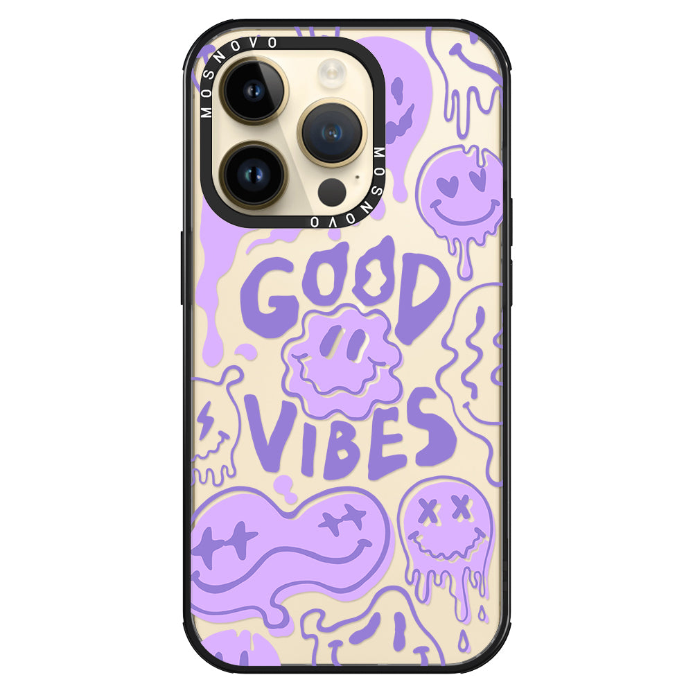 Good Vibes Phone Case - iPhone 14 Pro Case - MOSNOVO