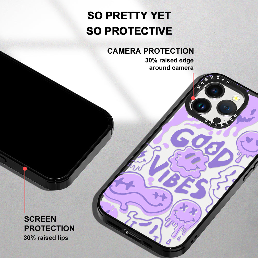 Good Vibes Phone Case - iPhone 14 Pro Max Case - MOSNOVO
