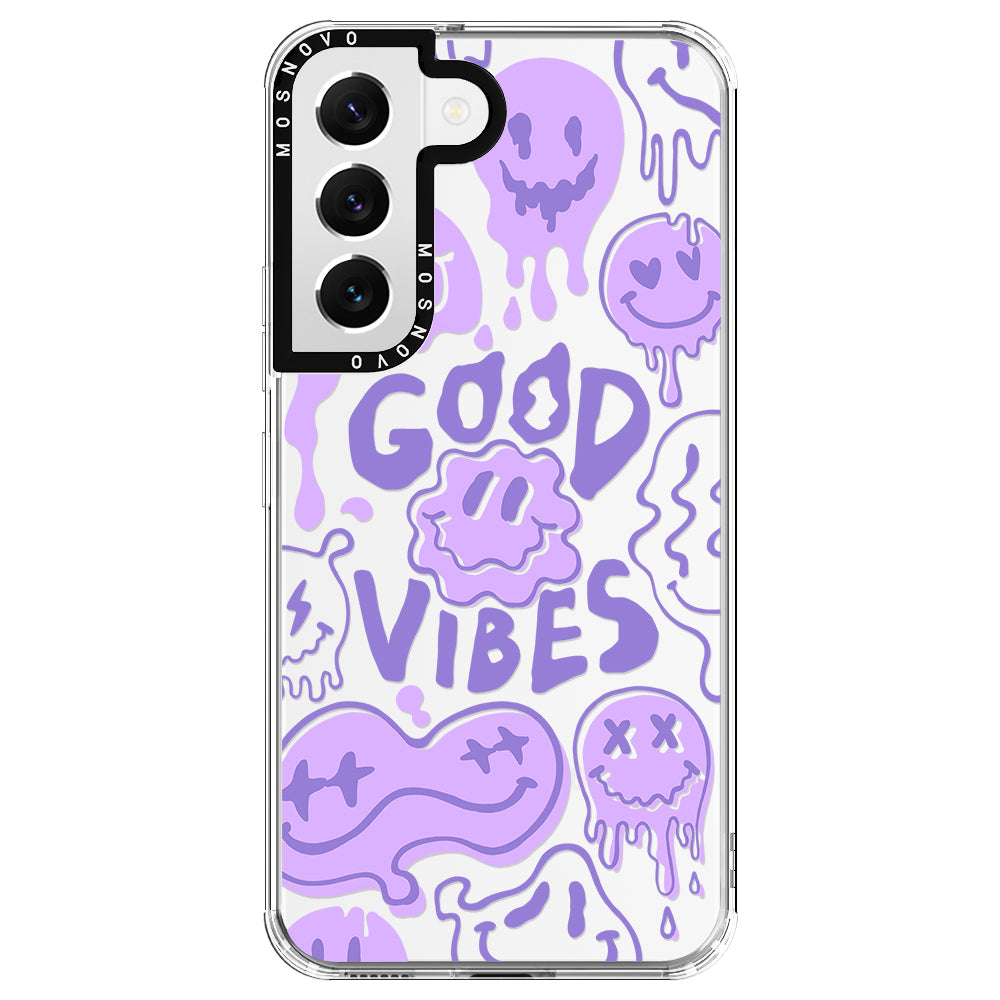Good Vibes Phone Case - Samsung Galaxy S22 Case - MOSNOVO