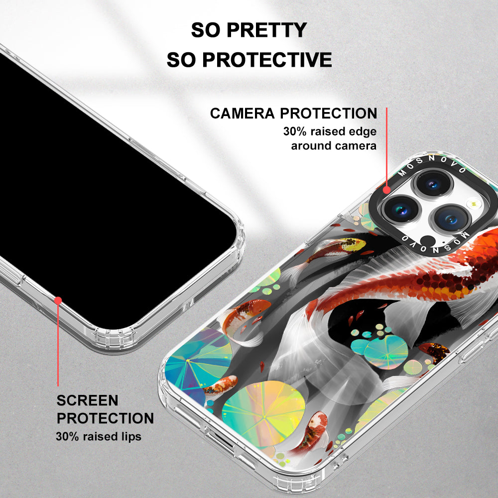 Koi Art Phone Case - iPhone 14 Pro Max Case - MOSNOVO