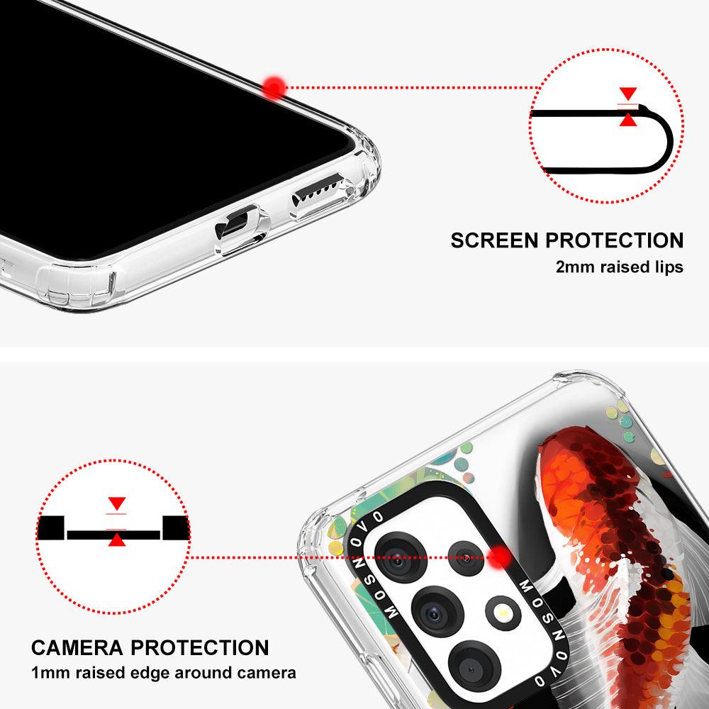 Koi Art Phone Case - Samsung Galaxy A53 Case - MOSNOVO