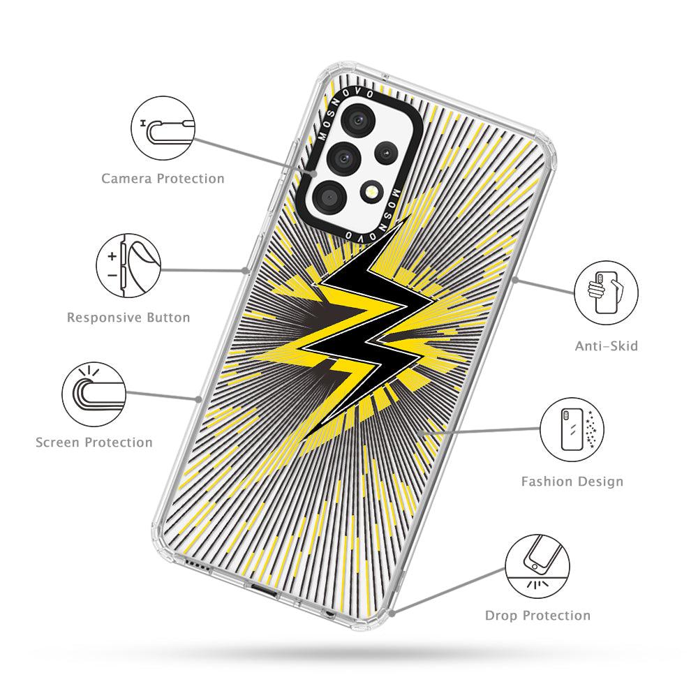 Lightning Bolt Phone Case - Samsung Galaxy A52 & A52 Case - MOSNOVO