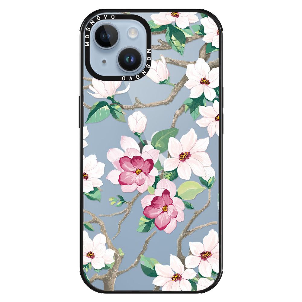 Magnolia Phone Case - iPhone 14 Case - MOSNOVO
