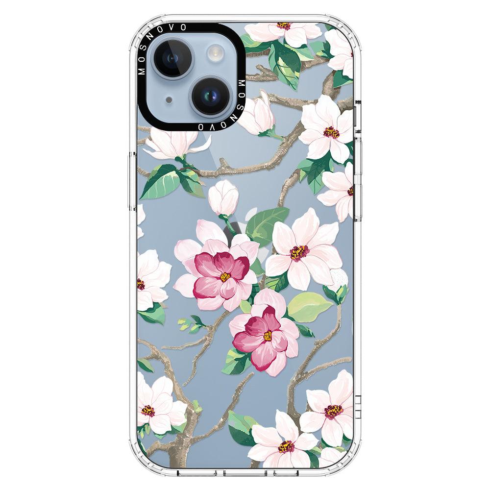 Magnolia Phone Case - iPhone 14 Plus Case - MOSNOVO