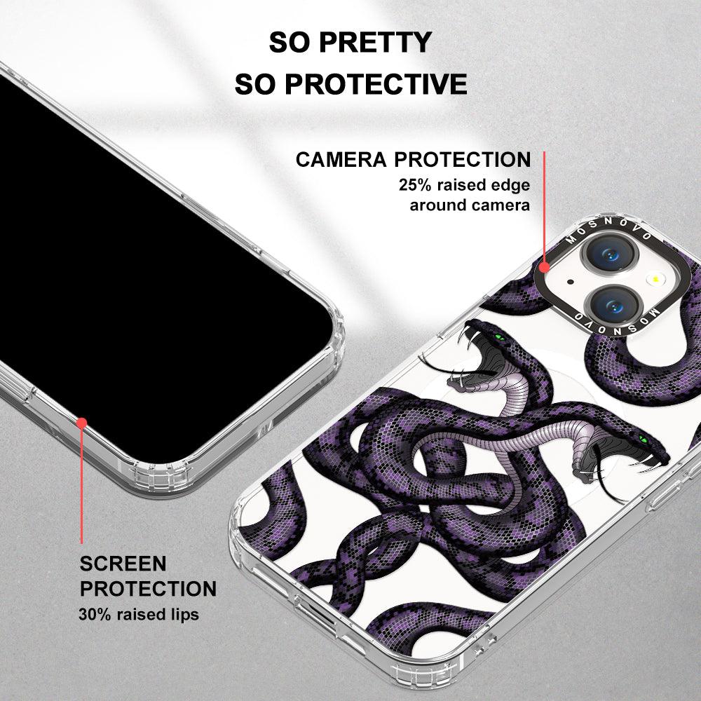 Mystery Snake Phone Case - iPhone 14 Case - MOSNOVO