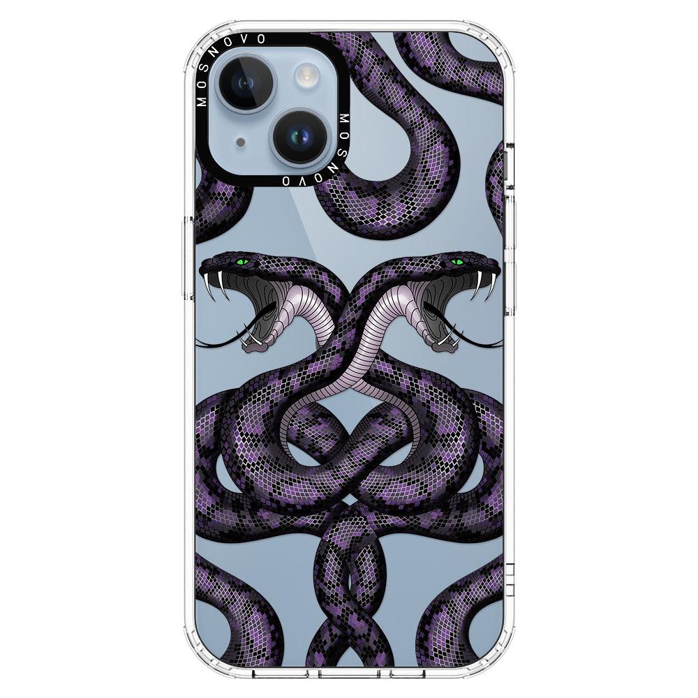 Mystery Snake Phone Case - iPhone 14 Plus Case - MOSNOVO
