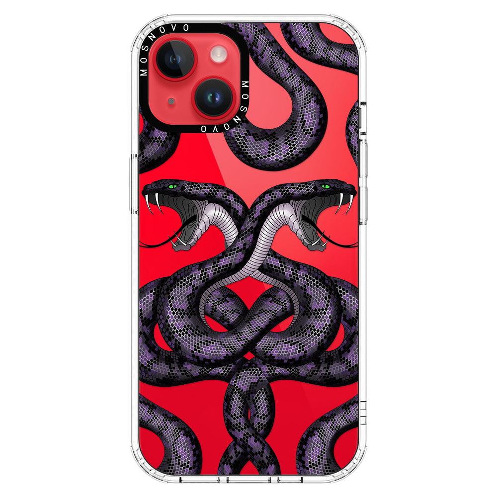 Mystery Snake Phone Case - iPhone 14 Plus Case - MOSNOVO