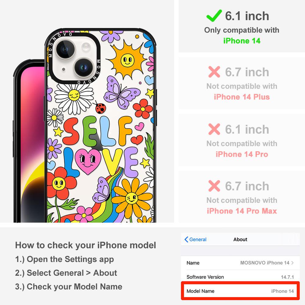 Self-love Phone Case - iPhone 14 Case - MOSNOVO