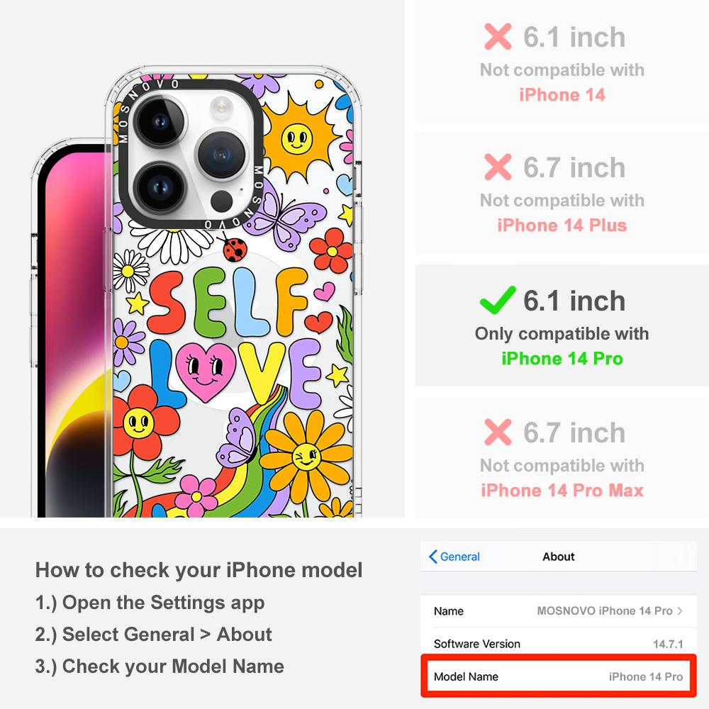 Self-love Phone Case - iPhone 14 Pro Case - MOSNOVO