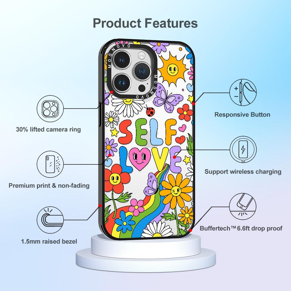 Self-love Phone Case - iPhone 14 Pro Max Case - MOSNOVO