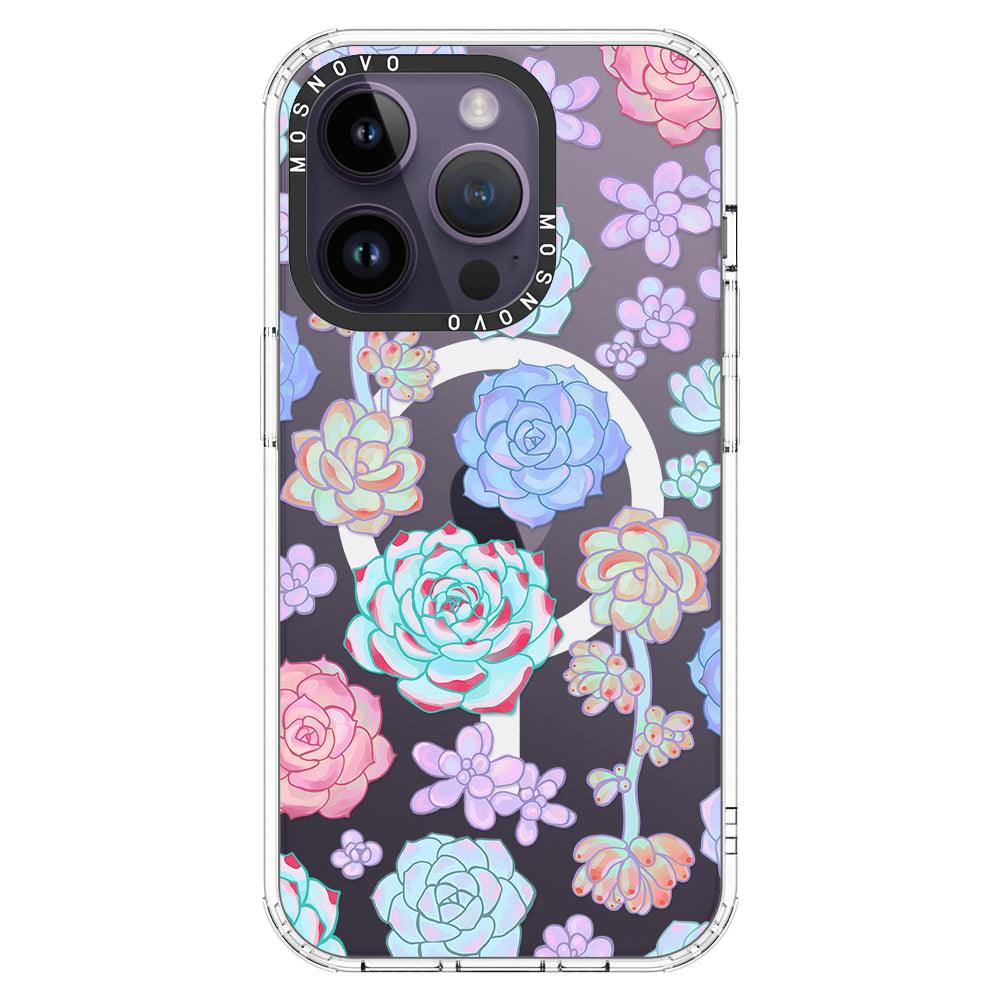 Succulents Phone Case - iPhone 14 Pro Case - MOSNOVO