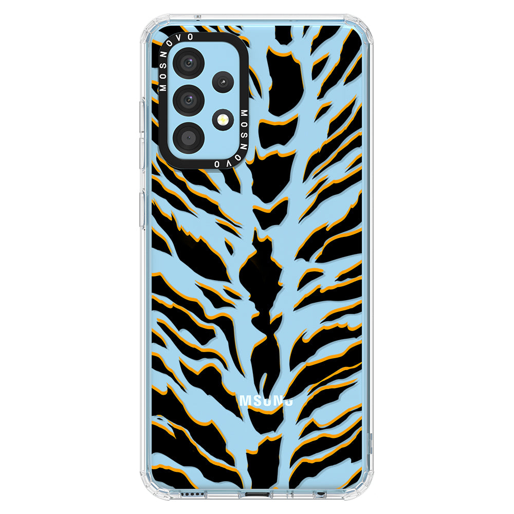 Tiger Print Phone Case - Samsung Galaxy A52 & A52 Case - MOSNOVO
