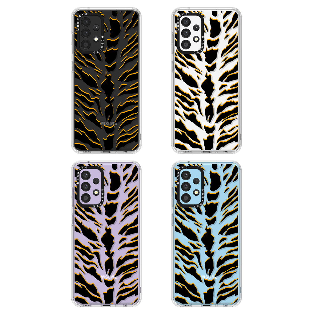 Tiger Print Phone Case - Samsung Galaxy A52 & A52 Case - MOSNOVO