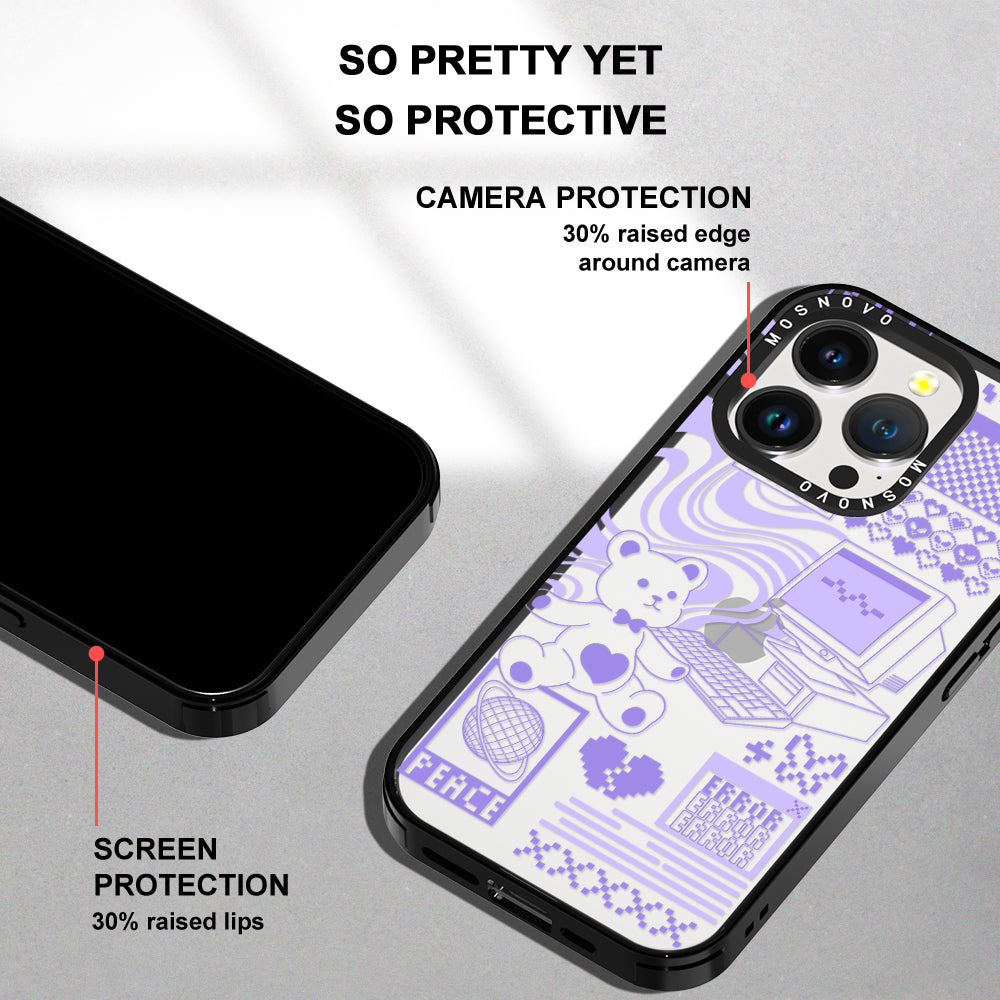 Y2K Aesthetic Phone Case - iPhone 14 Pro Case - MOSNOVO