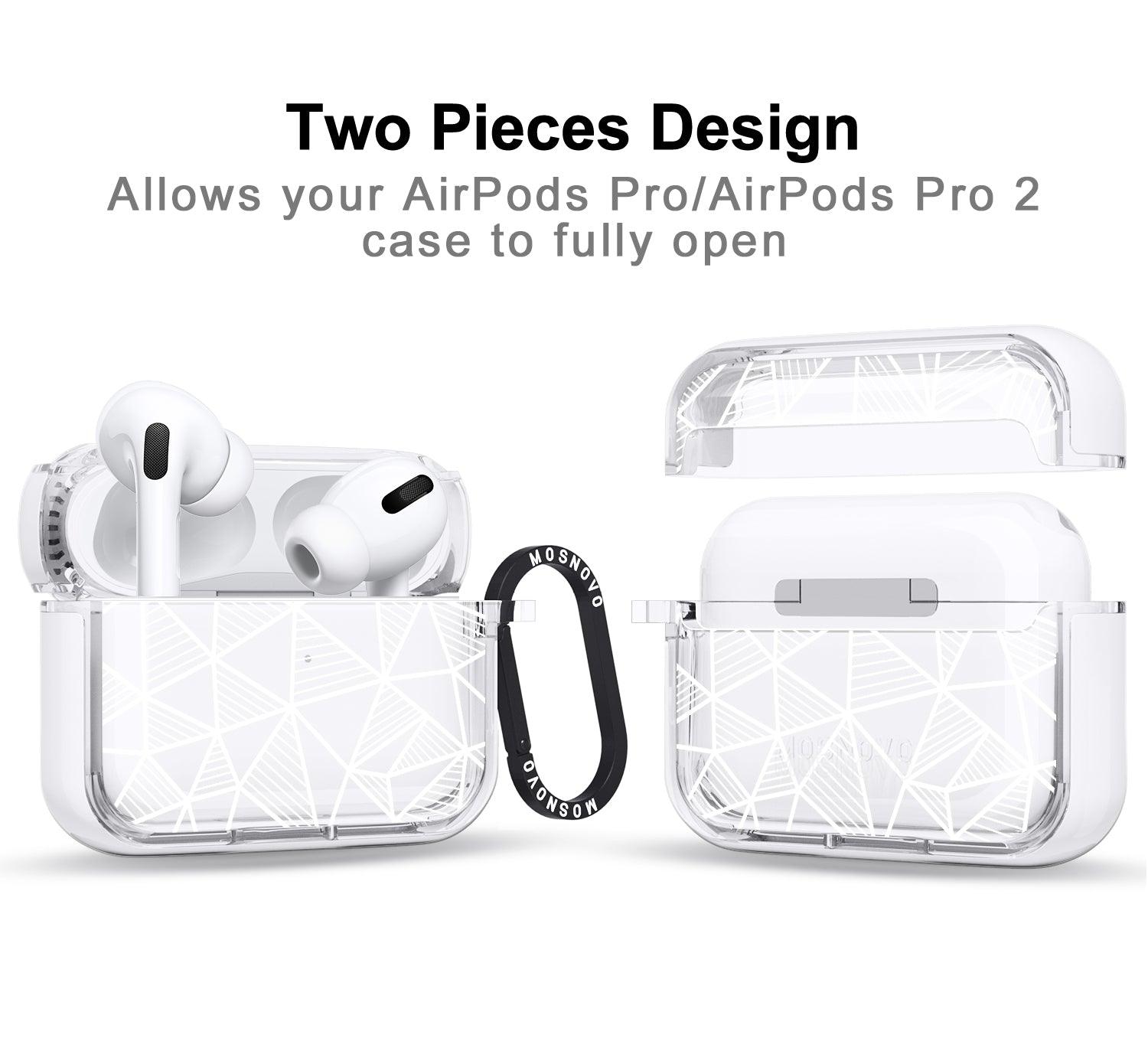 3D Bargraph AirPods Pro 2 Case (2nd Generation) - MOSNOVO
