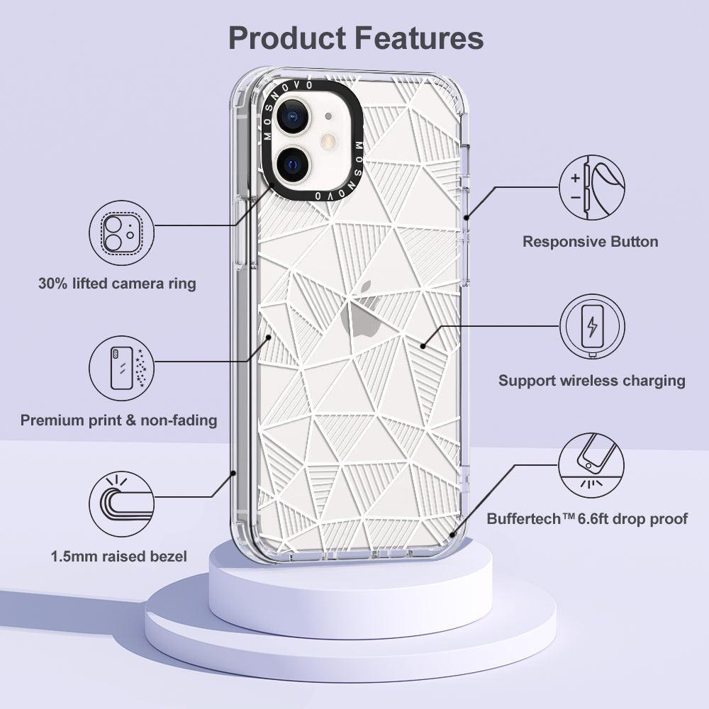 3D Bargraph Phone Case - iPhone 12 Case - MOSNOVO