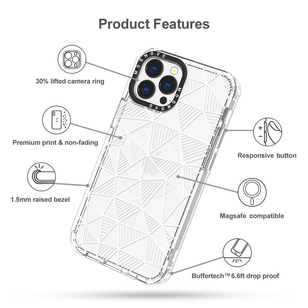 3D Bargraph Phone Case - iPhone 13 Pro Max Case - MOSNOVO