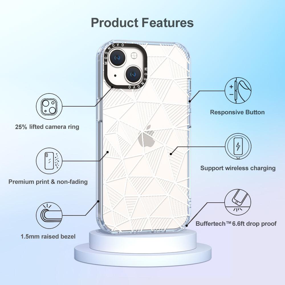3D Bargraph Phone Case - iPhone 14 Case - MOSNOVO