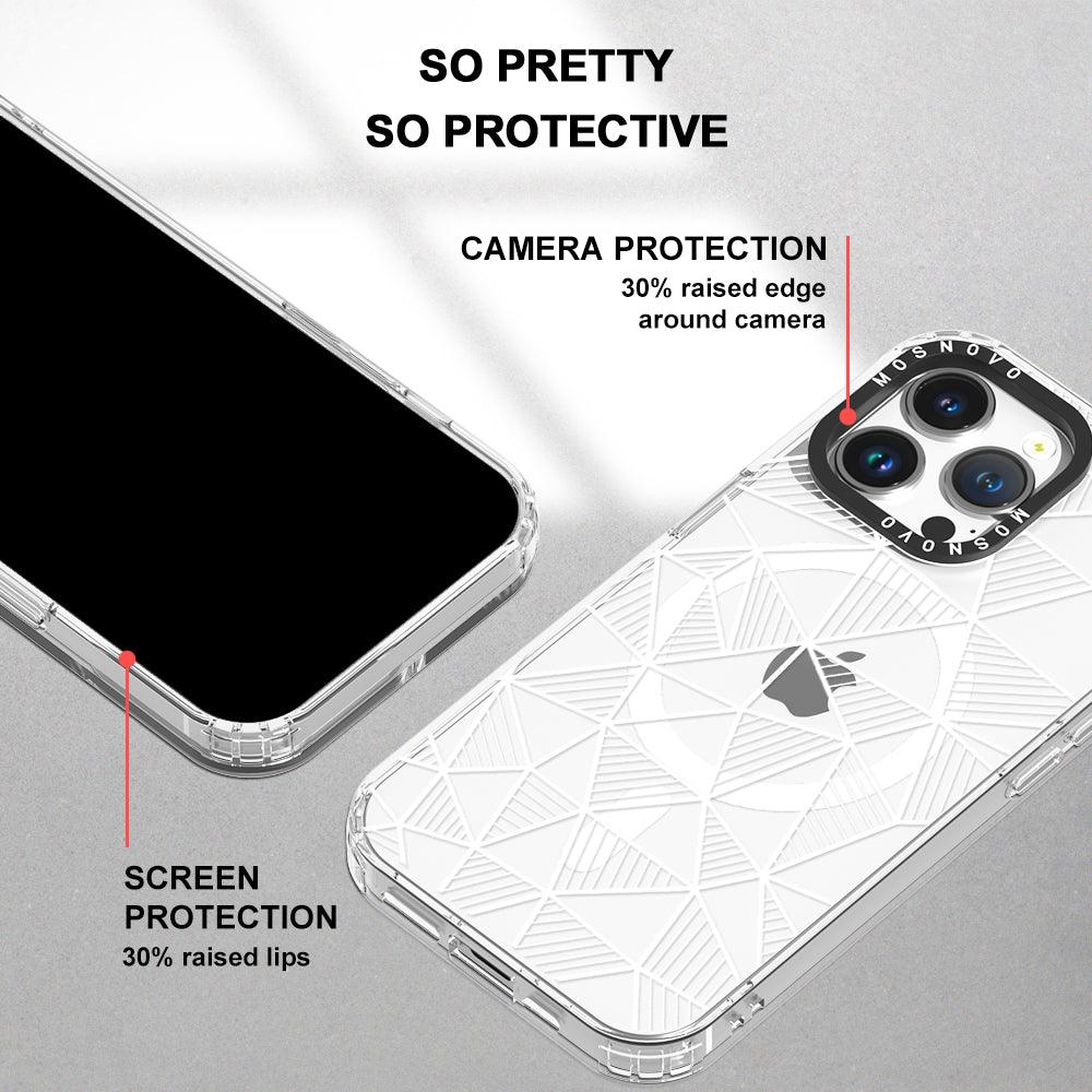 3D Bargraph Phone Case - iPhone 14 Pro Max Case - MOSNOVO