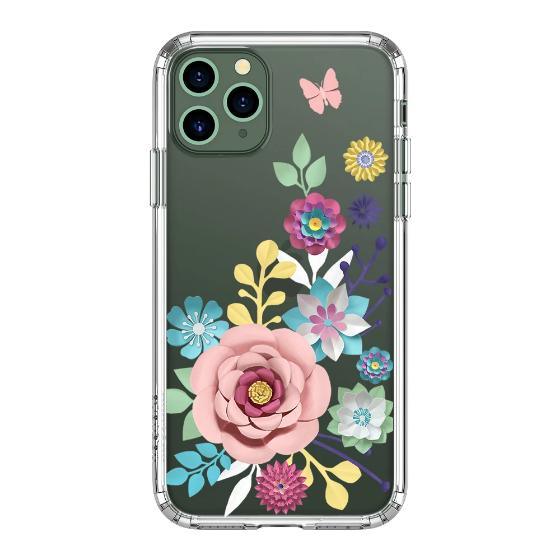 3D Floral Phone Case - iPhone 11 Pro Max Case - MOSNOVO