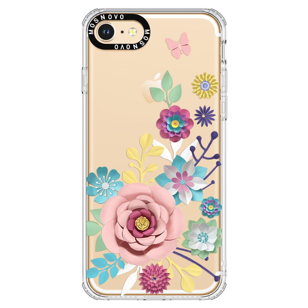 3D Floral Phone Case - iPhone 7 Case - MOSNOVO