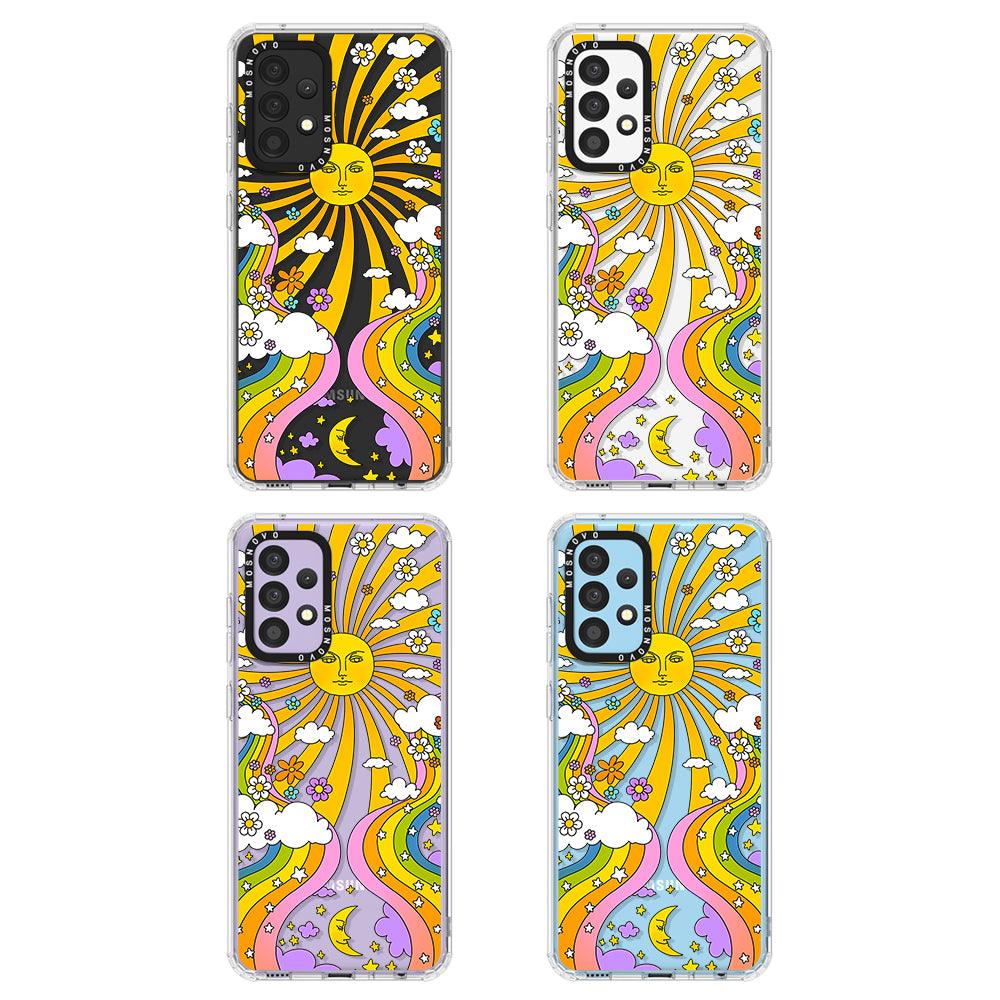 70's Psychedelic Groovy Art Phone Case - Samsung Galaxy A52 & A52s Case - MOSNOVO
