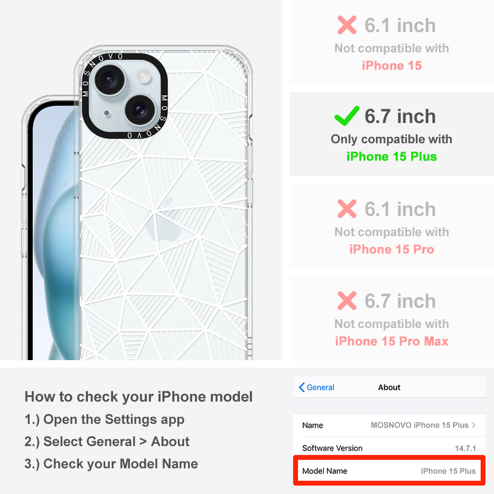 3D Bargraph Phone Case - iPhone 15 Plus Case - MOSNOVO