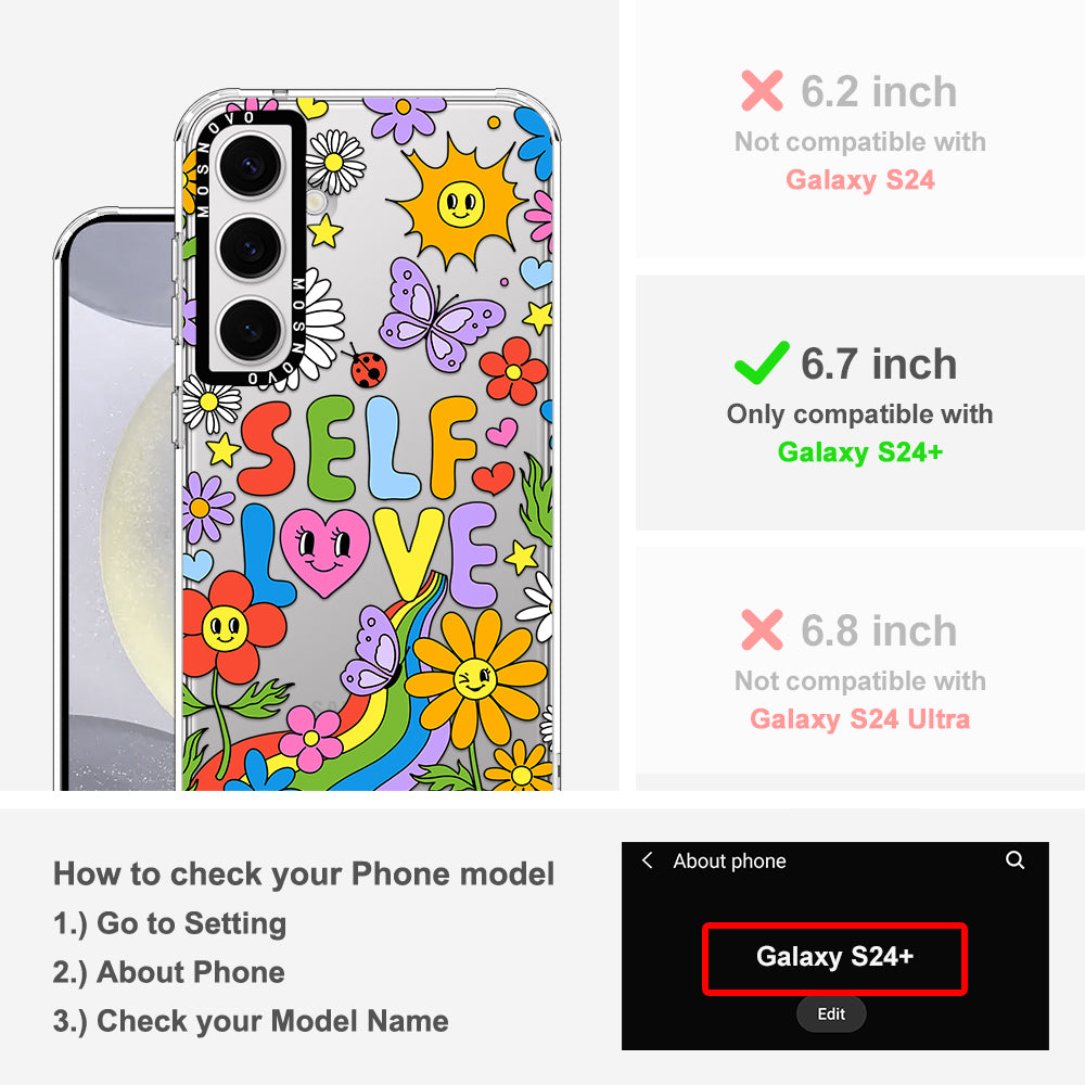 Self-love Phone Case - Samsung Galaxy S24 Plus Case
