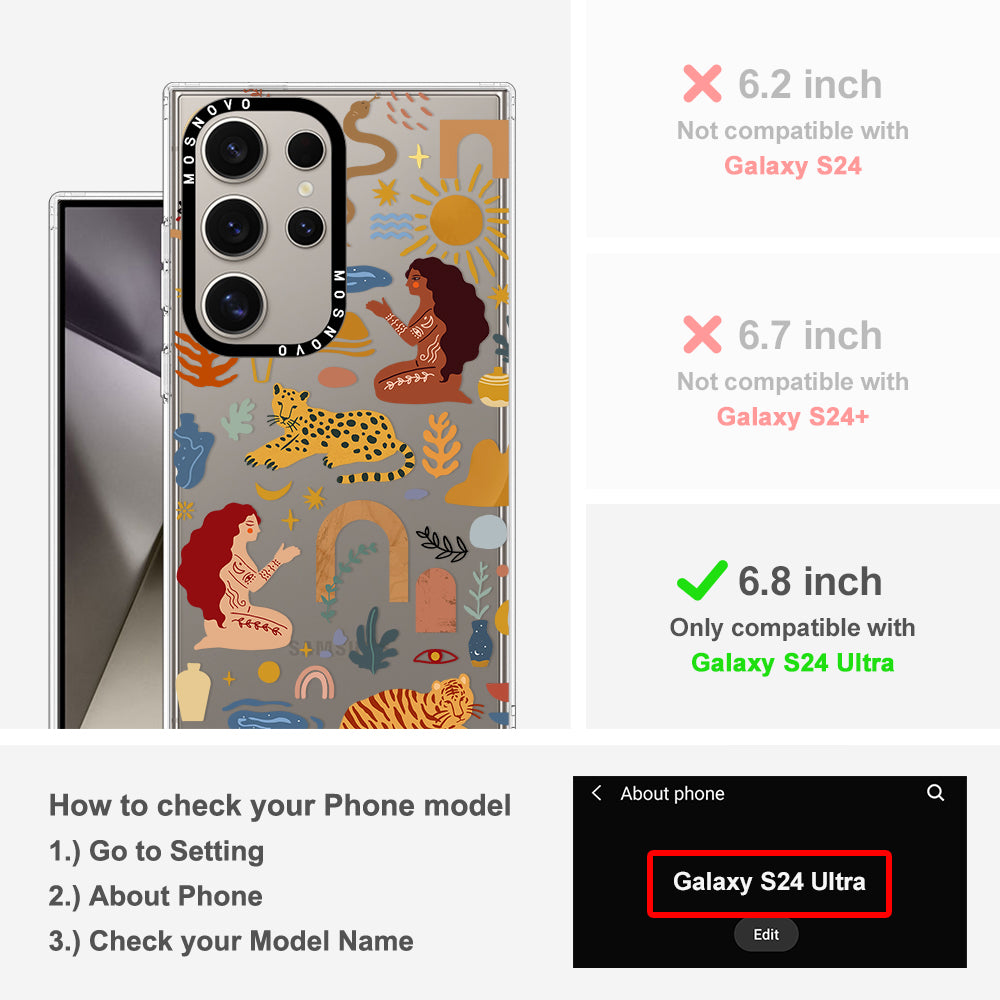 Stay Wild Phone Case - Samsung Galaxy S24 Ultra Case - MOSNOVO