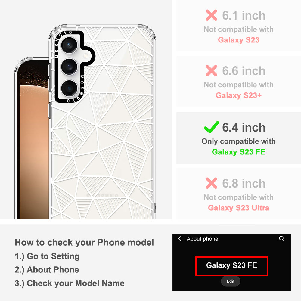 3D Bargraph Phone Case - Samsung Galaxy S23 FE Case