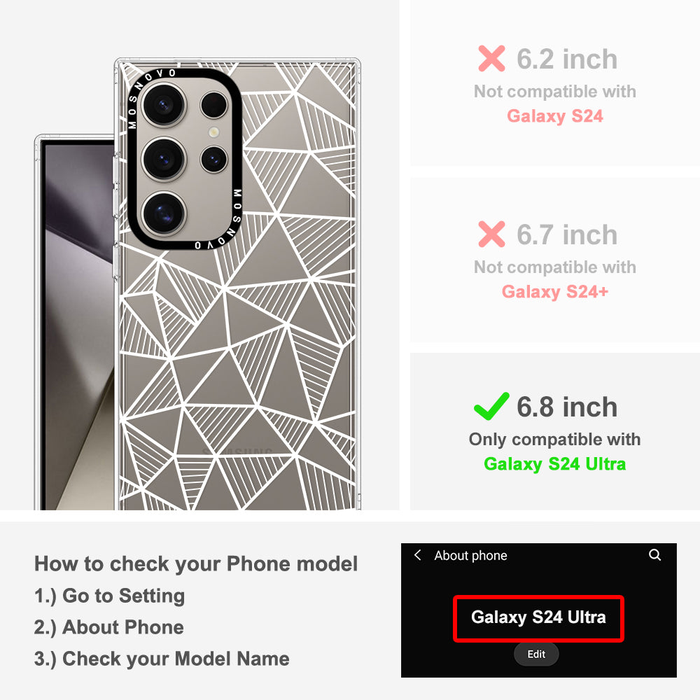 3D Bargraph Phone Case - Samsung Galaxy S24 Ultra Case - MOSNOVO