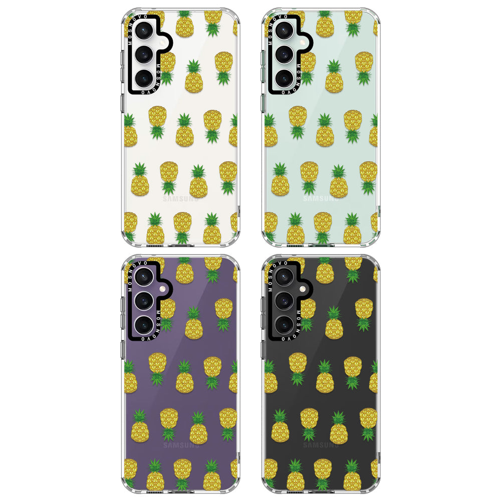 Cute Hawaiian Pineapple Phone Case - Samsung Galaxy S23 FE Case
