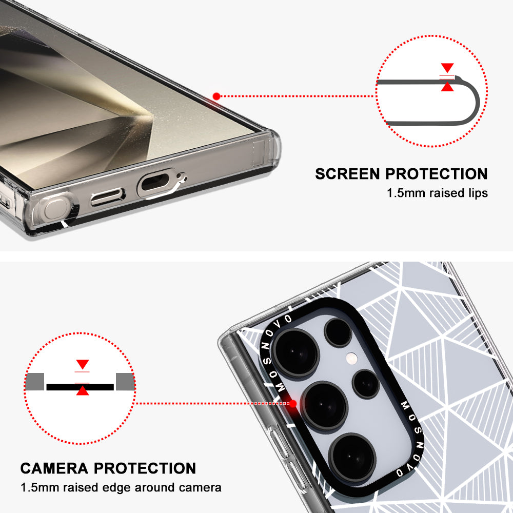 3D Bargraph Phone Case - Samsung Galaxy S24 Ultra Case - MOSNOVO