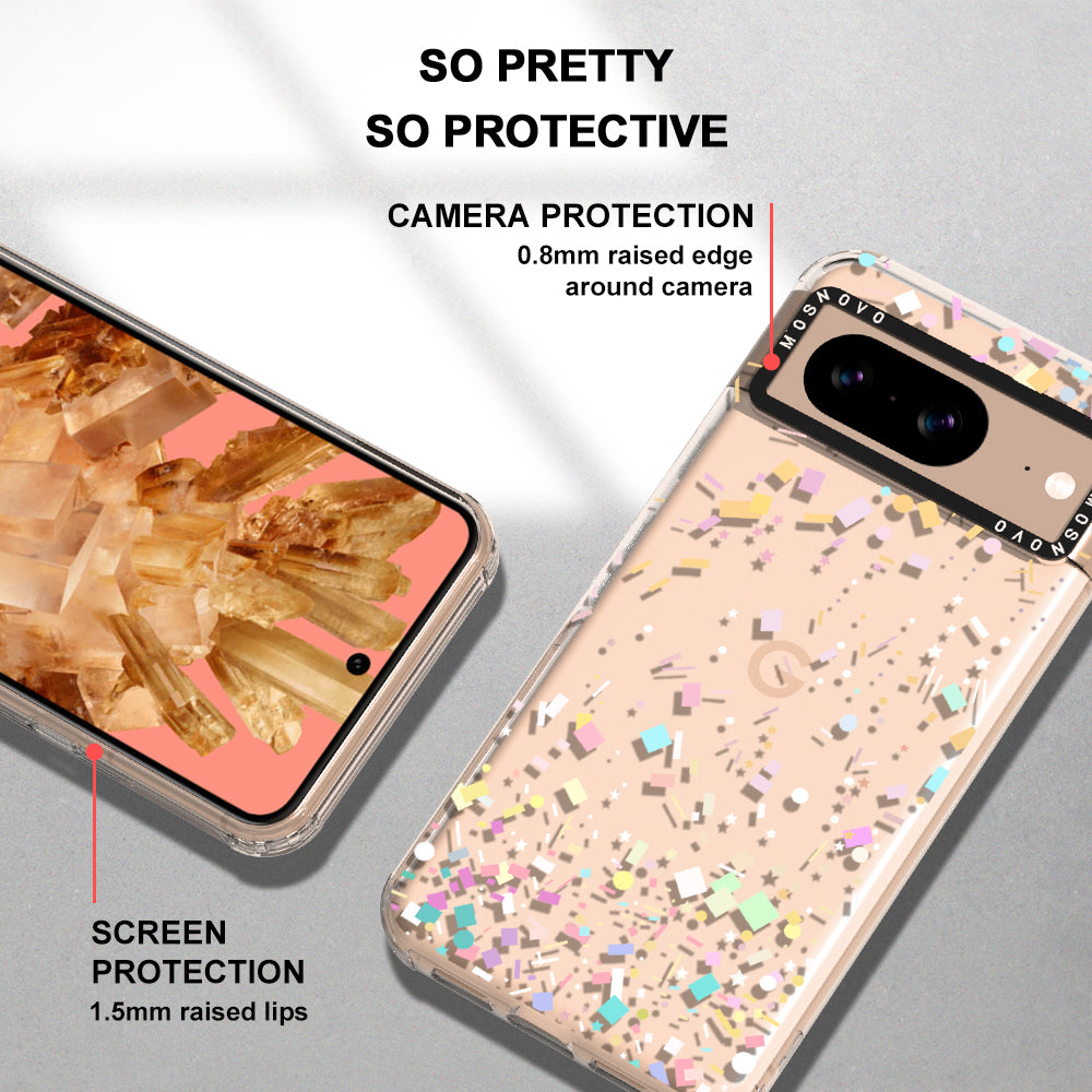 Confetti Phone Case - Google Pixel 8 Case - MOSNOVO