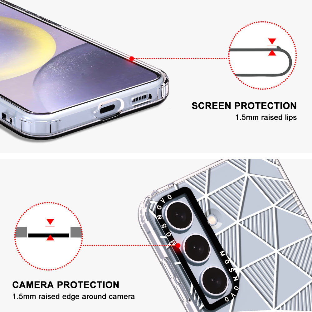 3D Bargraph Phone Case - Samsung Galaxy S24 Plus Case - MOSNOVO
