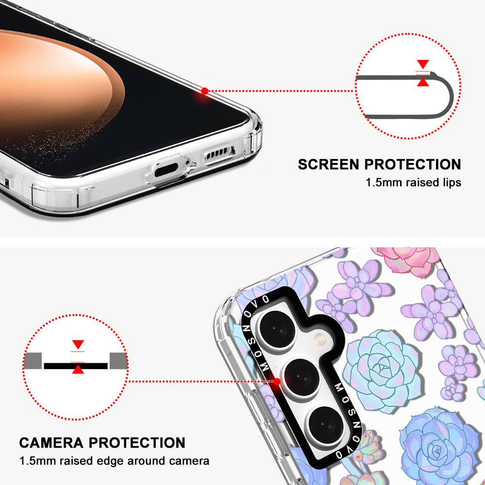 Succulents Phone Case - Samsung Galaxy S23 FE Case