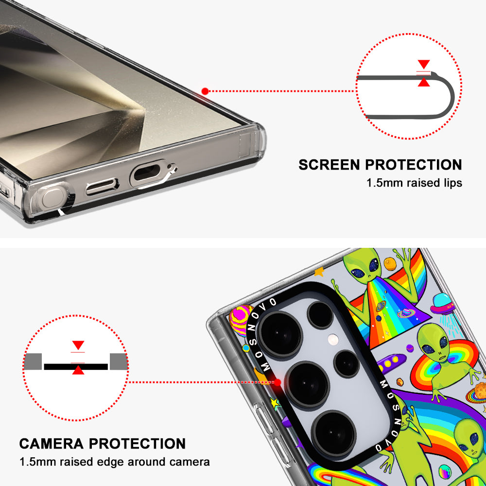 Alien Land Phone Case - Samsung Galaxy S24 Ultra Case - MOSNOVO