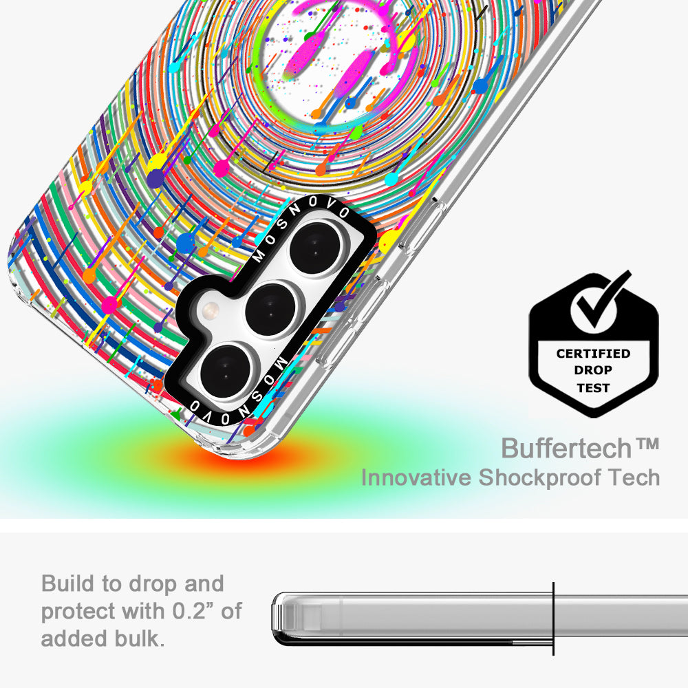 Dripping Smile Art Phone Case - Samsung Galaxy S23 FE Case