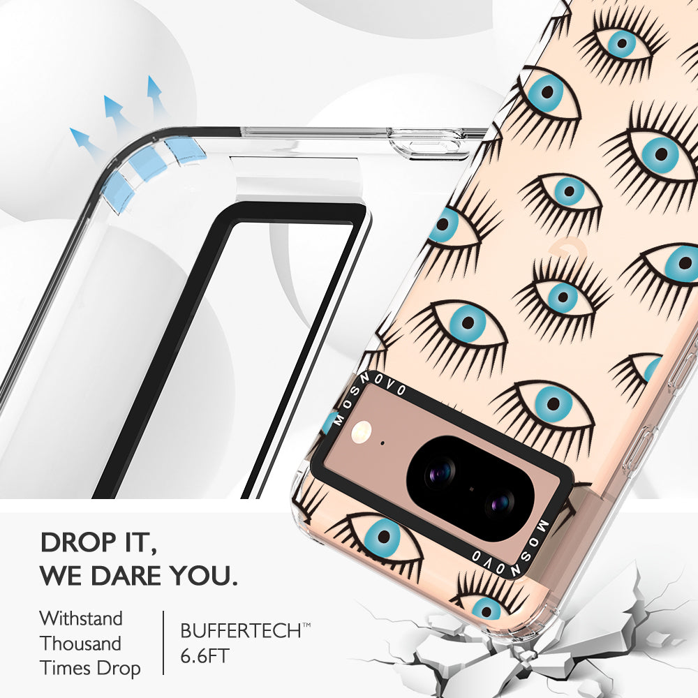 Evil Eye Phone Case - Google Pixel 8 Case - MOSNOVO