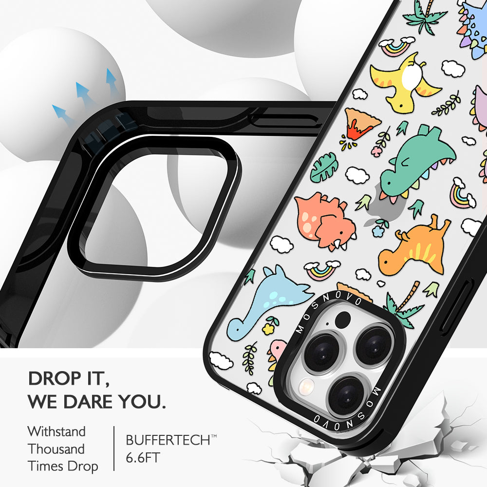 Cute Dinosaur World Phone Case - iPhone 15 Pro Max Case - MOSNOVO