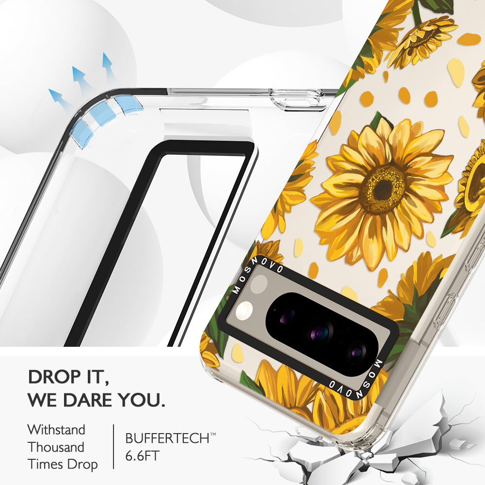 Sunflower Garden Phone Case - Google Pixel 8 Pro Case - MOSNOVO