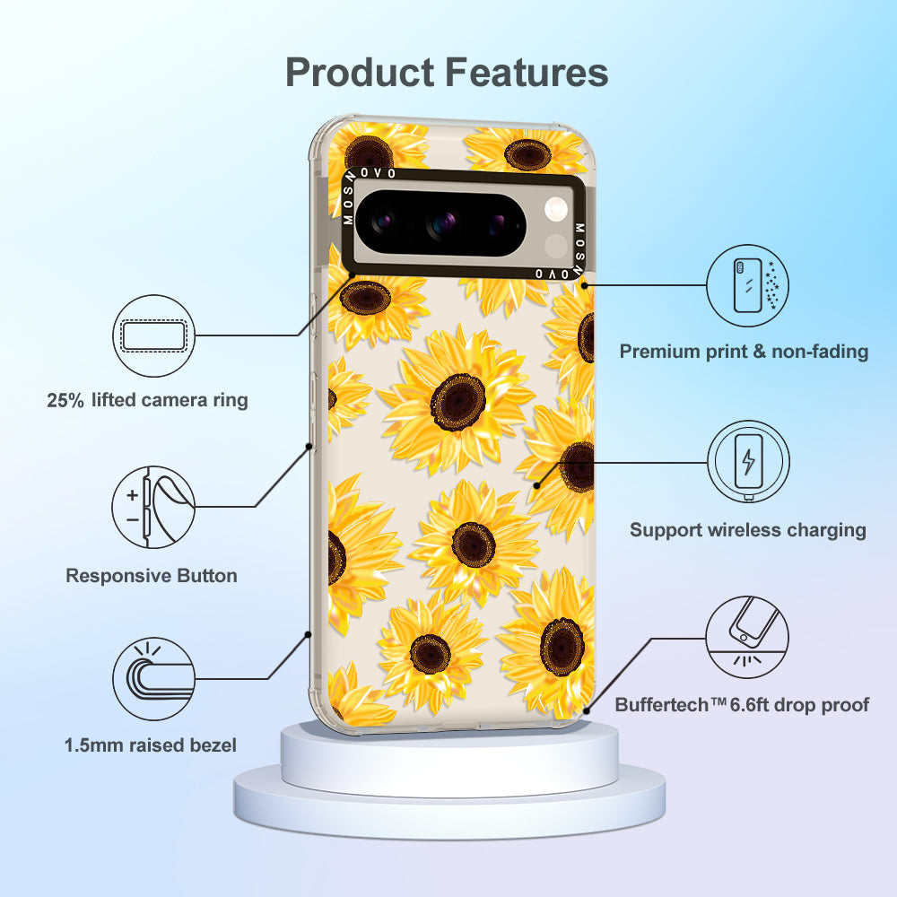 Sunflowers Phone Case - Google Pixel 8 Pro Case - MOSNOVO